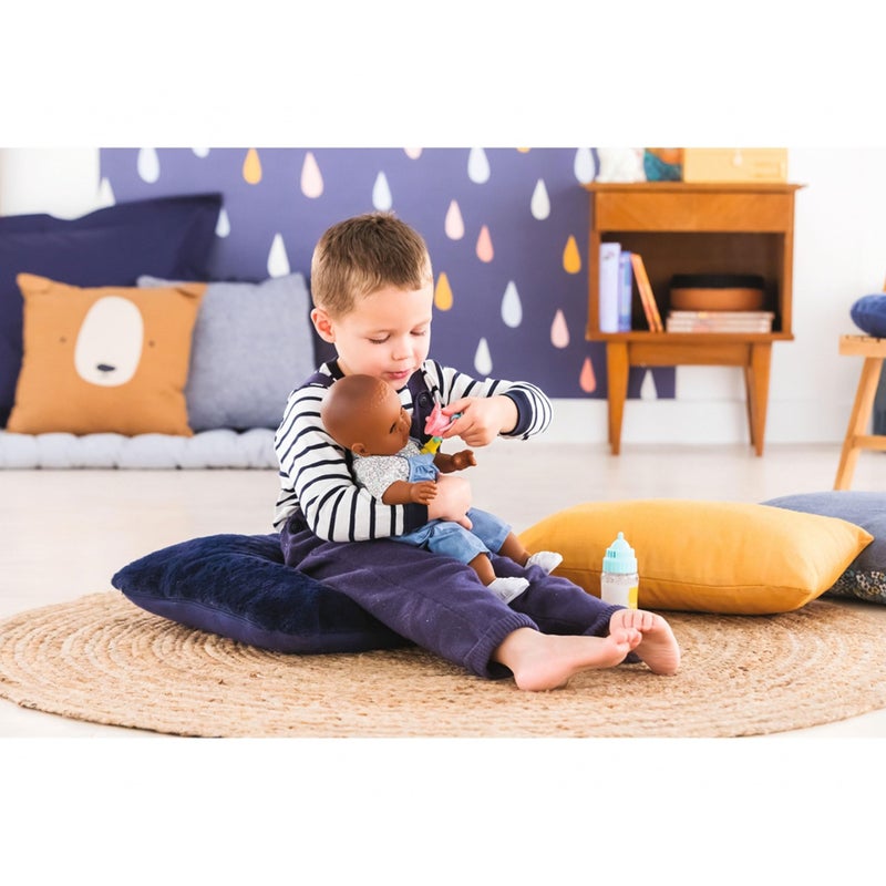 Corolle Baby Doll Pacifier with 15 Sounds - for 14" Baby Dolls, Pink/Blue - Image 4